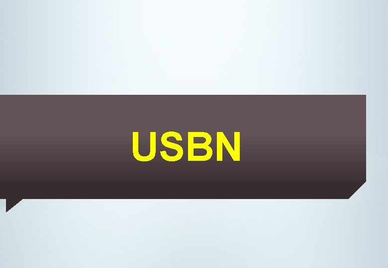 USBN 