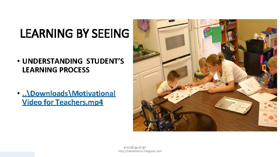 LEARNING BY SEEING • UNDERSTANDING STUDENT’S LEARNING PROCESS • . . DownloadsMotivational Video for