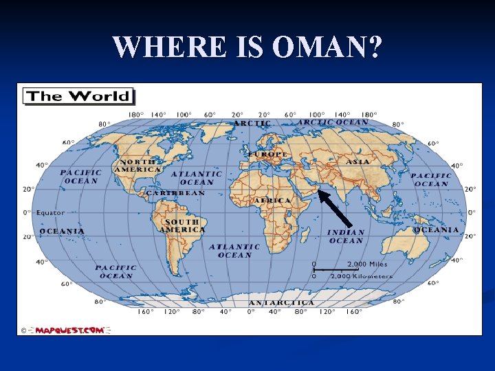 WHERE IS OMAN? 