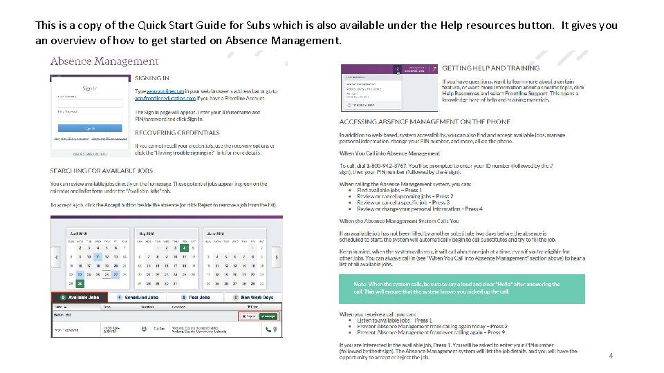 This is a copy of the Quick Start Guide for Subs which is also