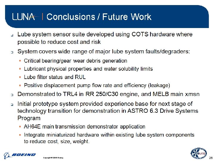 BDS | Phantom. Works Copyright © 2015 Boeing. . 26 