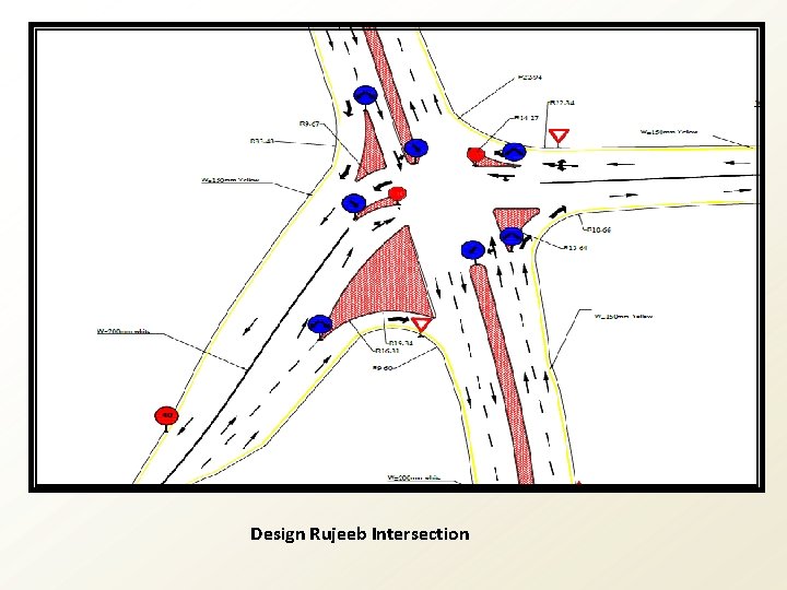 Design Rujeeb Intersection 