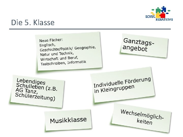 Die 5. Klasse 
