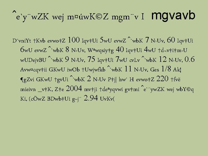 ˆe`y¨w. ZK wej m¤úw. K©Z mgm¨v I mgvavb D`vni. Yt †Kvb evwo‡Z 100 Iqv‡Ui