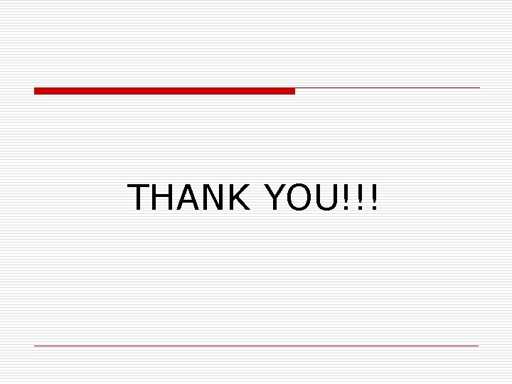 THANK YOU!!! 