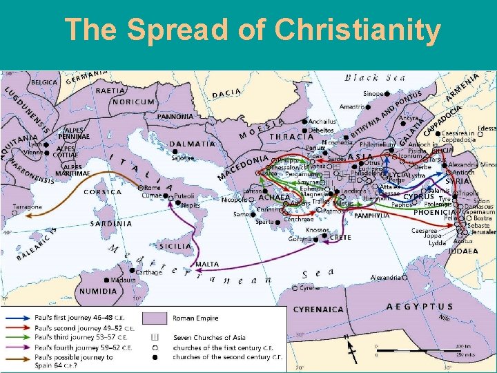 The Spread of Christianity 