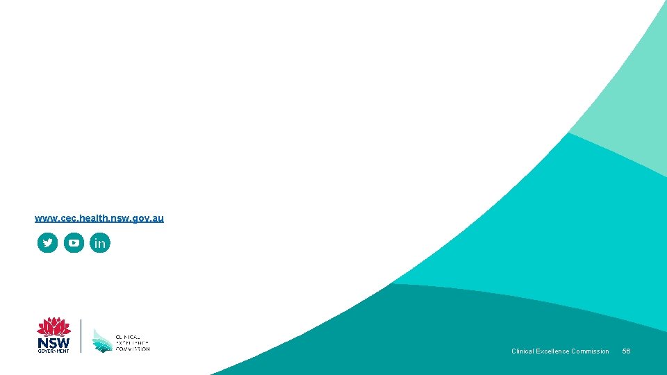 www. cec. health. nsw. gov. au Clinical Excellence Commission 56 