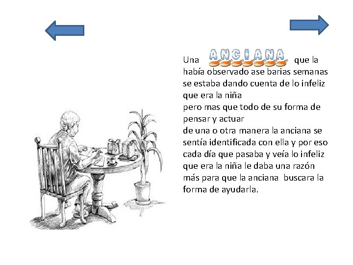 Una que la había observado ase barias semanas se estaba dando cuenta de lo