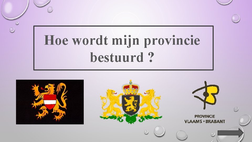 Hoe wordt mijn provincie bestuurd ? 