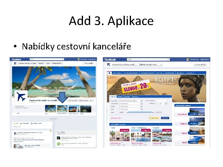 Add 3. Aplikace • Nabídky cestovní kanceláře 