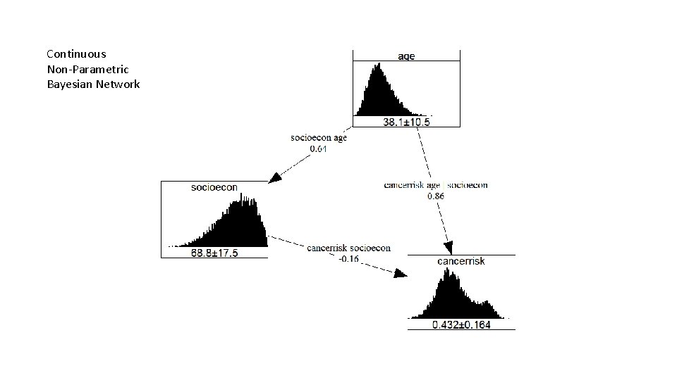 Continuous Non-Parametric Bayesian Network 