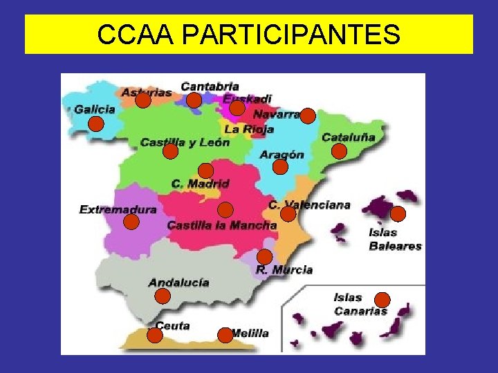 CCAA PARTICIPANTES 