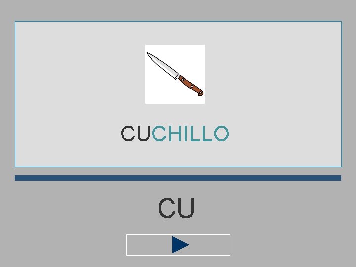 CUCHILLO CU 
