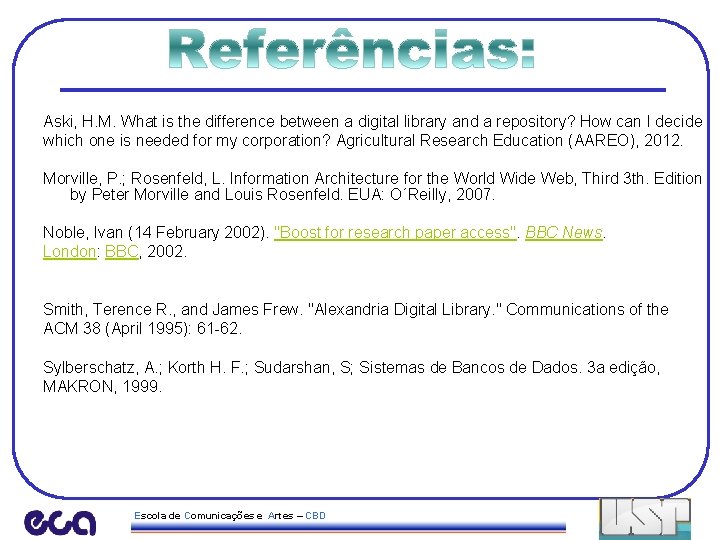 Aski, H. M. What is the difference between a digital library and a repository?