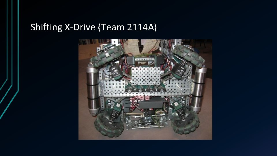 Shifting X-Drive (Team 2114 A) 