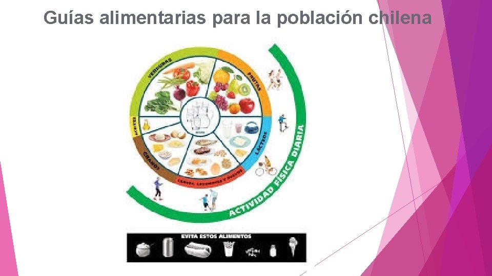 Guías alimentarias para la población chilena 