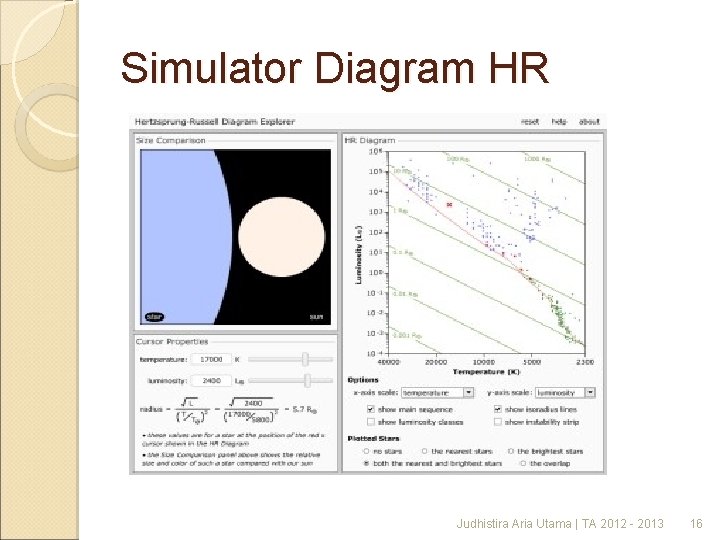 Simulator Diagram HR Judhistira Aria Utama | TA 2012 - 2013 16 