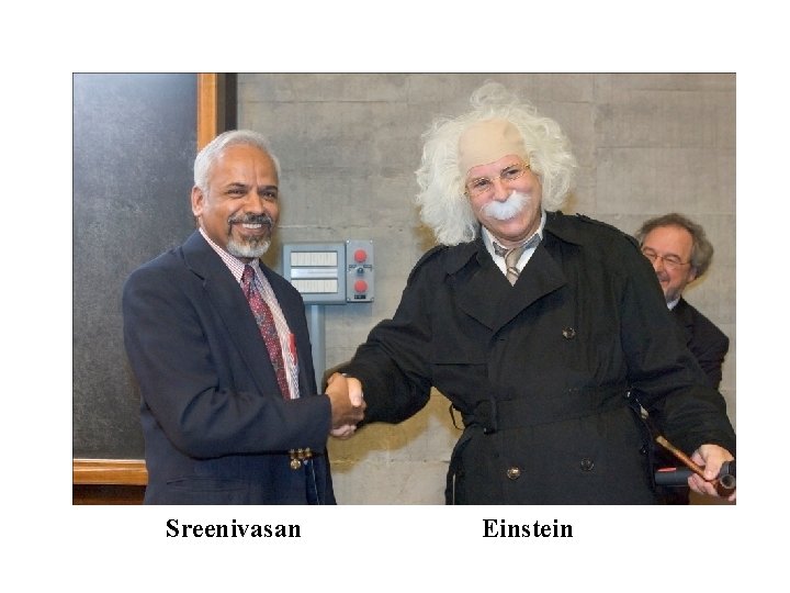 Sreenivasan Einstein 