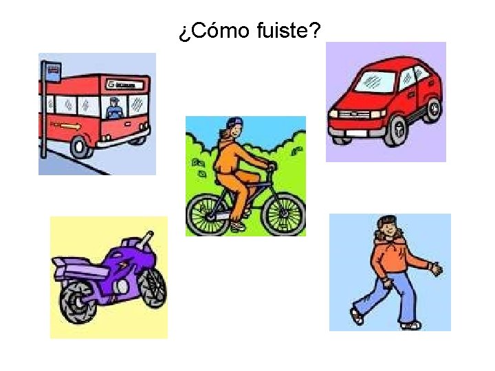 ¿Cómo fuiste? 