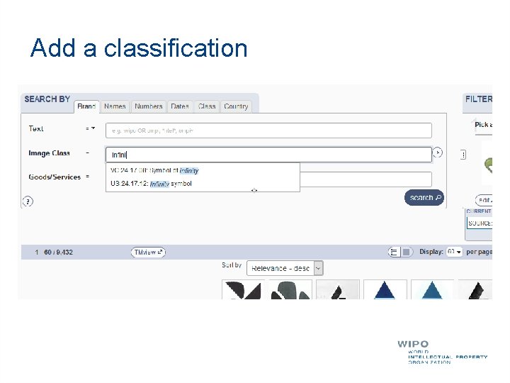 Add a classification 