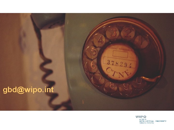 gbd@wipo. int 