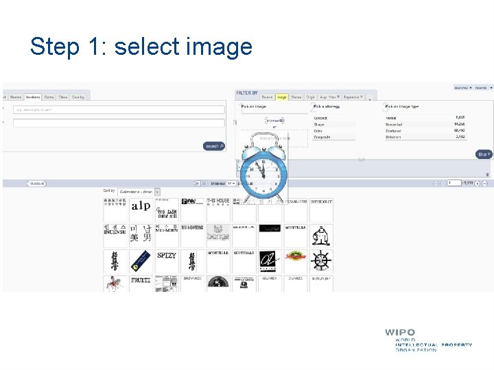 Step 1: select image 