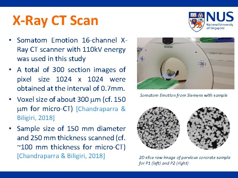 X-Ray CT Scan • Somatom Emotion 16 -channel XRay CT scanner with 110 k.