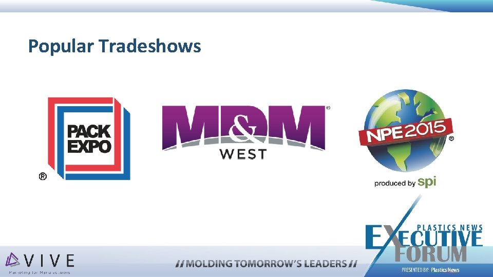 Popular Tradeshows 