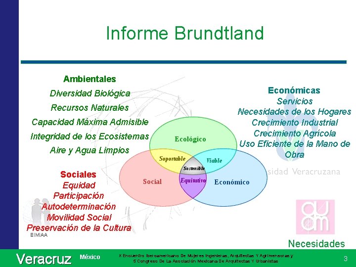 Informe Brundtland Ambientales Diversidad Biológica Recursos Naturales Capacidad Máxima Admisible Integridad de los Ecosistemas