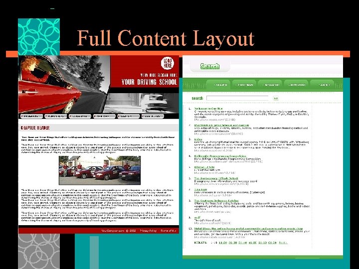 Full Content Layout 