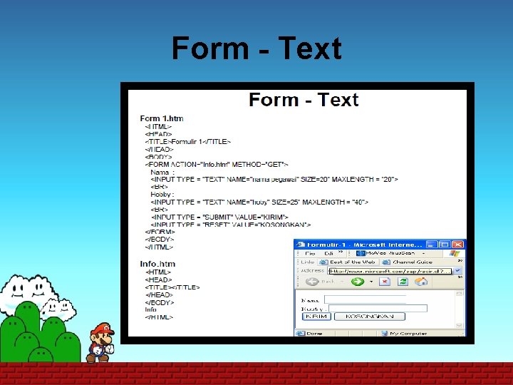 Form - Text 