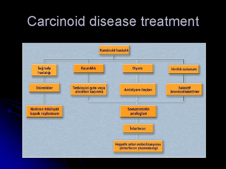 Carcinoid disease treatment 