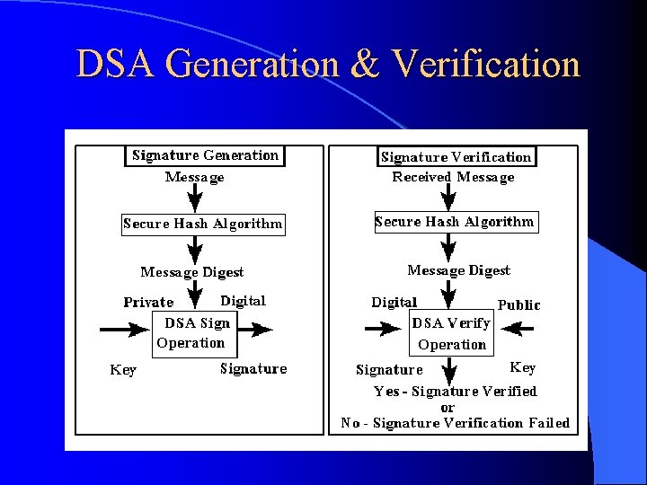 DSA Generation & Verification 