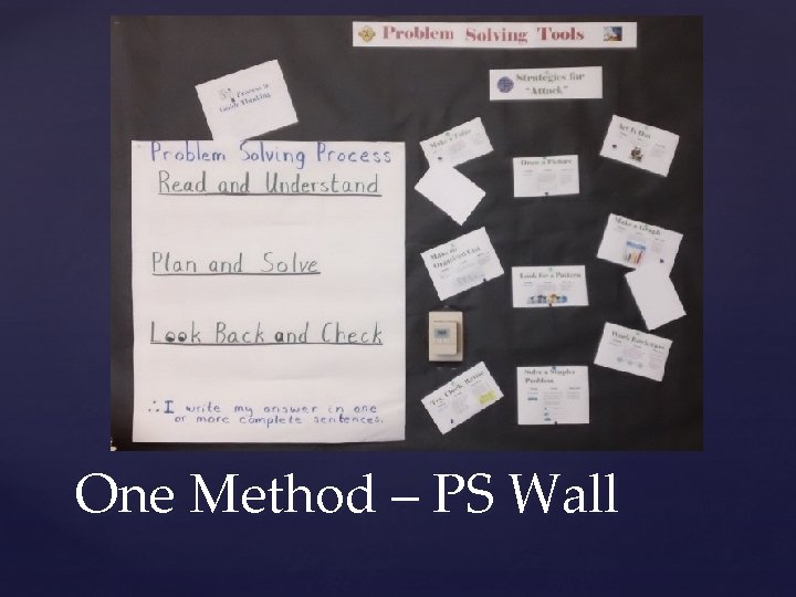 One Method – PS Wall 