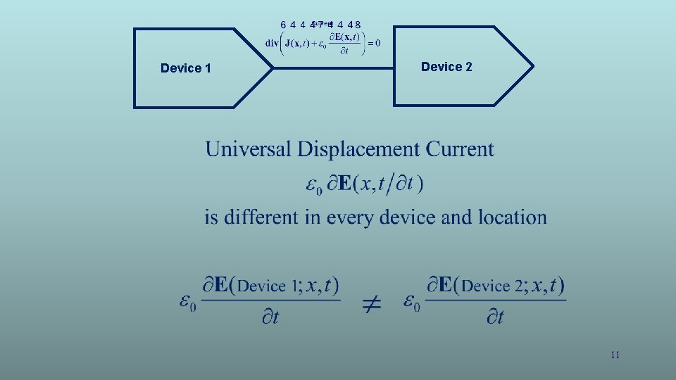 Device 1 Device 2 11 