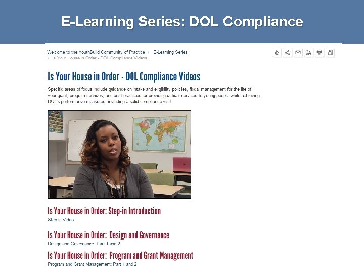 E-Learning Series: DOL Compliance # 15 