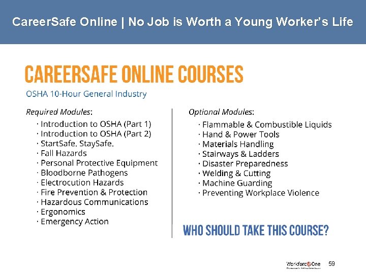 Career. Safe Online | No Job is Worth a Young Worker’s Life # 59