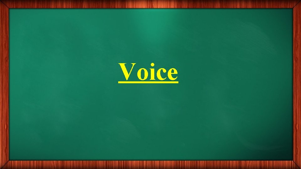 Voice 