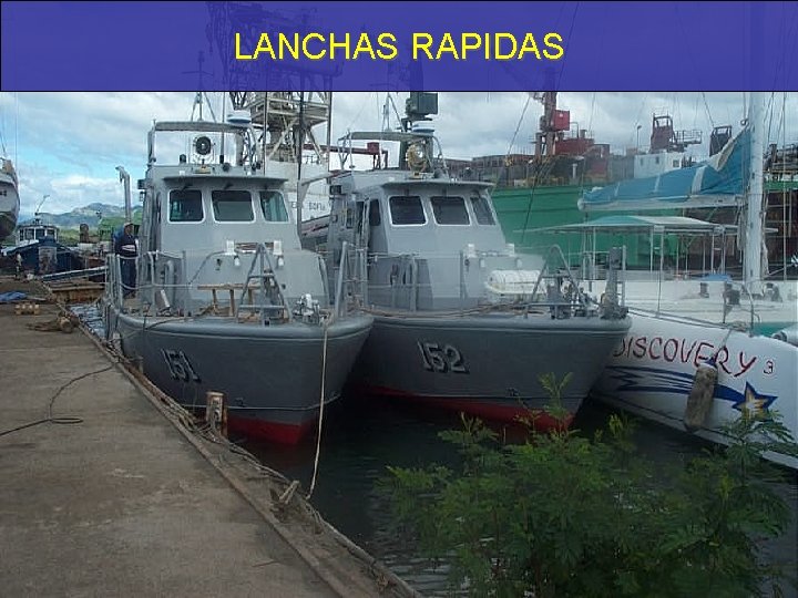 LANCHAS RAPIDAS 