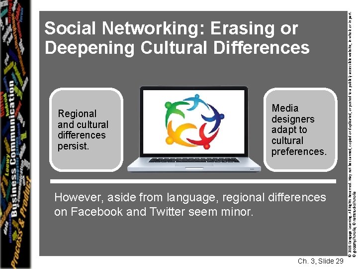 Regional and cultural differences persist. Media designers adapt to cultural preferences. However, aside from