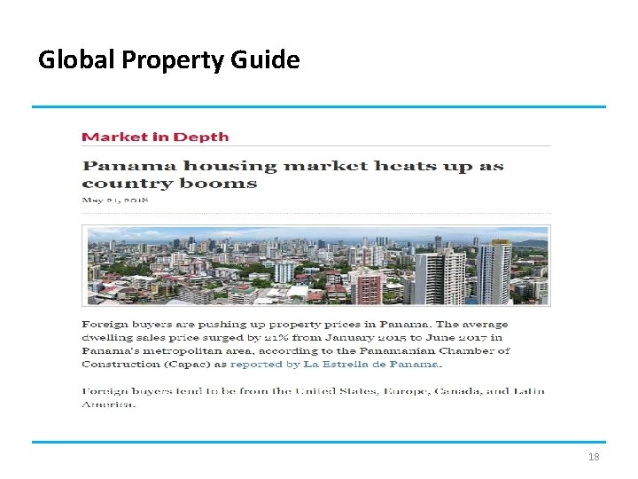 Global Property Guide 18 