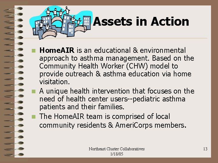 Assets in Action Home. AIR is an educational & environmental approach to asthma management.