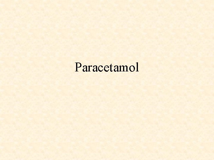 Paracetamol 