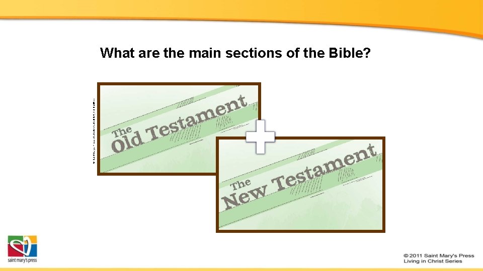 © Saint Mary’s Press / Catholic Youth Bible®, Third Edition What are the main