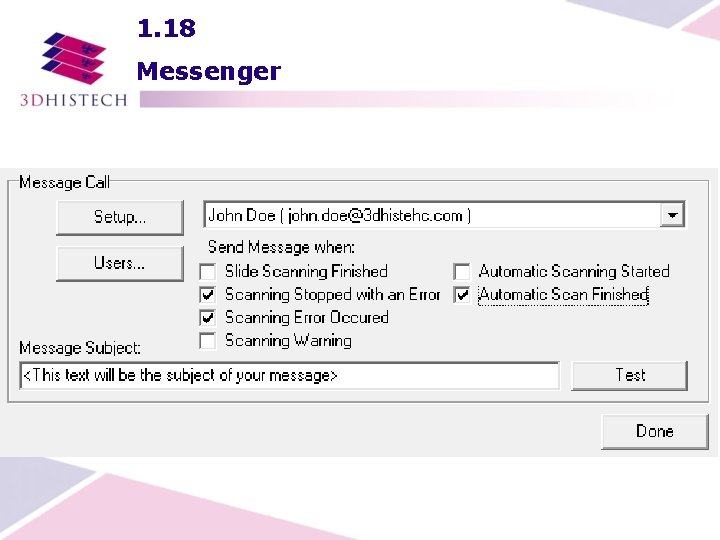 1. 18 Messenger 