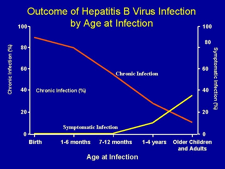 80 80 60 40 100 Chronic Infection 60 40 Chronic Infection (%) 20 20