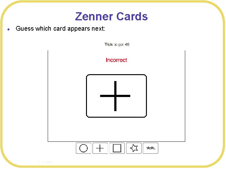 Zenner Cards l Guess which card appears next: 