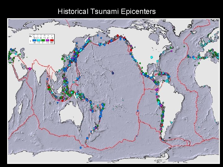 Historical Tsunami Epicenters 