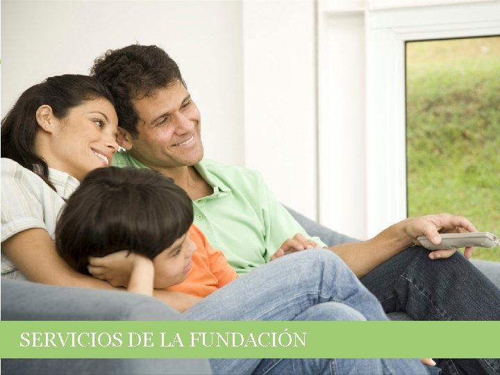 SERVICIOS DE LA FUNDACIÓN 3 