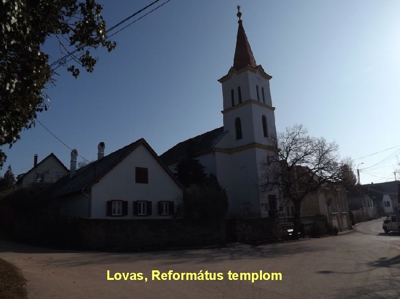 Lovas, Református templom 